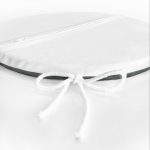 - RealHomes Yuvarlak Fermuarlı Minder - Realhomes Fashion Girl Dijital Baskılı Modern Yuvarlak Fermuarlı Sandalye Minderi Realhomes