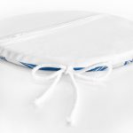 - RealHomes Yuvarlak Fermuarlı Minder - Realhomes Gold Zemin Üzerinde Siyah Zikzak Çizimli Dijital Baskılı Modern Yuvarlak Fermuarlı Sandalye Minderi Realhomes