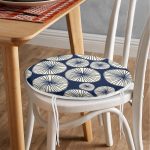 - RealHomes Yuvarlak Fermuarlı Minder - Realhomes Renkli Zemin Üzerinde Onedraw Çizimli Limon Dijital Baskılı Modern Yuvarlak Fermuarlı Sandalye Minderi Realhomes