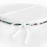 - RealHomes Yuvarlak Fermuarlı Minder - Realhomes  Renkli Zemin Üzerinde Çiçek Desenli Dijital Baskılı Modern Yuvarlak Fermuarlı Sandalye Minderi Realhomes