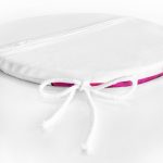 Fashion Girl Dijital Baskılı Modern Yuvarlak Fermuarlı Sandalye Minderi Realhomes