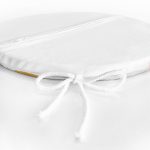 - RealHomes Yuvarlak Fermuarlı Minder - Realhomes  Pastel Renkli Zemin Üzerinde Onedraw Çizimli Dijital Baskılı Modern Yuvarlak Fermuarlı Sandalye Minderi Realhomes