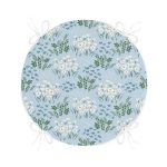 - RealHomes Yuvarlak Fermuarlı Minder - Realhomes Renkli Zeminde Onedraw Çizimli Çiçek Desenli Dijital Baskılı Modern Yuvarlak Fermuarlı Sandalye Minderi Realhomes