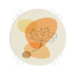 - RealHomes Yuvarlak Fermuarlı Minder - Realhomes Renkli Zeminde Onedraw Çizimli Yaprak Desenli Dijital Baskılı Modern Yuvarlak Fermuarlı Sandalye Minderi Realhomes