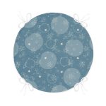 - RealHomes Yuvarlak Fermuarlı Minder - Realhomes  Renkli Zeminli Onedraw Çizimli Dijital Baskılı Modern Yuvarlak Fermuarlı Sandalye Minderi Realhomes