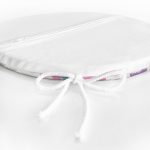 Rengarenk Geometrik Dijital Baskılı Yuvarlak Fermuarlı Sandalye Minderi Realhomes