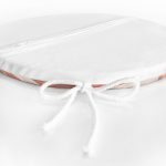 - RealHomes Yuvarlak Fermuarlı Minder - Realhomes  Pastel Renkli Zemin Üzerinde Ay Güneş Temalı Dijital Baskılı Modern Yuvarlak Fermuarlı Sandalye Minderi Realhomes