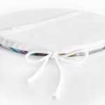 Çiçek Temalı Dijital Baskılı Yuvarlak Fermuarlı Sandalye Minderi Realhomes