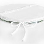 - RealHomes Yuvarlak Fermuarlı Minder - Realhomes Renkli Zemin Üzerinde Kar tanesi Desenli Dijital Baskılı Modern Yuvarlak Fermuarlı Sandalye Minderi Realhomes