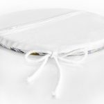 - RealHomes Yuvarlak Fermuarlı Minder - Realhomes Beyaz Zemin Üzerinde Renkli Çiçek Desenli Dijital Baskılı Modern Yuvarlak Fermuarlı Sandalye Minderi Realhomes