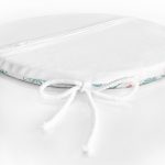 - RealHomes Yuvarlak Fermuarlı Minder - Realhomes Modern Flamingo Desenli Dijital Baskılı Yuvarlak Fermuarlı Sandalye Minderi Realhomes