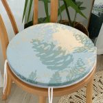 - RealHomes Yuvarlak Fermuarlı Minder - Realhomes Renkli Zemin Üzerinde Gold Detaylı Mermer Desenli Dijital Baskılı Modern Yuvarlak Fermuarlı Sandalye Minderi Realhomes