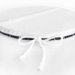 - RealHomes Yuvarlak Fermuarlı Minder - Realhomes  Renkli Zemin Üzerinde Modern Çapa Desenli Dijital Baskılı Modern Yuvarlak Fermuarlı Sandalye Minderi Realhomes