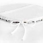 - RealHomes Yuvarlak Fermuarlı Minder - Realhomes  Mermer Zeminli Renkli Geometrik Zikzak Desenli Dijital Baskılı Modern Yuvarlak Fermuarlı Sandalye Minderi Realhomes