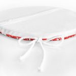 - RealHomes Yuvarlak Fermuarlı Minder - Realhomes  Sevgililer Günü Temalı Özel Tasarım Dijital Baskılı Modern Yuvarlak Fermuarlı Sandalye Minderi Realhomes