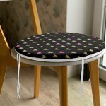 - RealHomes Yuvarlak Fermuarlı Minder - Realhomes  Sevgililer Günü Temalı Özel Tasarım Dijital Baskılı Modern Yuvarlak Fermuarlı Sandalye Minderi Realhomes