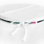 - RealHomes Yuvarlak Fermuarlı Minder - Realhomes  Çiçek Desenli Dijital Baskılı Yuvarlak Fermuarlı Sandalye Minderi Realhomes