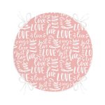 - RealHomes Yuvarlak Fermuarlı Minder - Realhomes Sevgililer Günü Temalı Özel Tasarım Dijital Baskılı Modern Yuvarlak Fermuarlı Sandalye Minderi Realhomes