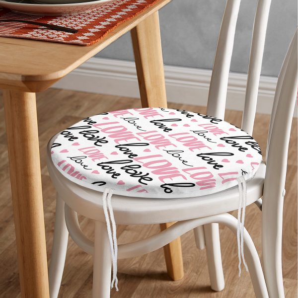 - RealHomes Yuvarlak Fermuarlı Minder - Realhomes  Eyfel Kulesi Resimli Dijital Baskılı Yuvarlak Fermuarlı Sandalye Minderi Realhomes