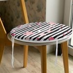 - RealHomes Yuvarlak Fermuarlı Minder - Realhomes  Sevgililer Günü Temalı Özel Tasarım Dijital Baskılı Modern Yuvarlak Fermuarlı Sandalye Minderi Realhomes