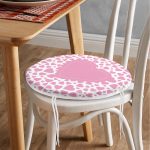 - RealHomes Yuvarlak Fermuarlı Minder - Realhomes  Sevgililer Günü Temalı Özel Tasarım Dijital Baskılı Modern Yuvarlak Fermuarlı Sandalye Minderi Realhomes