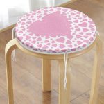 - RealHomes Yuvarlak Fermuarlı Minder - Realhomes  Sevgililer Günü Temalı Özel Tasarım Dijital Baskılı Modern Yuvarlak Fermuarlı Sandalye Minderi Realhomes