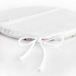 - RealHomes Yuvarlak Fermuarlı Minder - Realhomes  Flamingo Desenli Dijital Baskılı Yuvarlak Fermuarlı Sandalye Minderi Realhomes