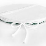 - RealHomes Yuvarlak Fermuarlı Minder - Realhomes Yeşil Geometrik Çizimli Dijital Baskılı Yuvarlak Fermuarlı Sandalye Minderi Realhomes