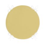 - RealHomes Yuvarlak Fermuarlı Minder - Realhomes Hardal Renkli Dijital Baskılı Yuvarlak Fermuarlı Sandalye Minderi Realhomes