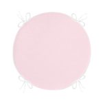 - RealHomes Yuvarlak Fermuarlı Minder - Realhomes  Pembe Renkli Dijital Baskılı Yuvarlak Fermuarlı Sandalye Minderi Realhomes