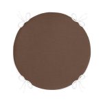 - RealHomes Yuvarlak Fermuarlı Minder - Realhomes  Realhomes Kahverengi Dijital Baskılı Yuvarlak Fermuarlı Sandalye Minderi Realhomes