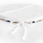 Renkli Damla Tasarımlı Yuvarlak Fermuarlı Sandalye Minderi Realhomes