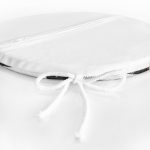 - RealHomes Yuvarlak Fermuarlı Minder - Realhomes Mermer Detaylı Siyah Beyaz Geometrik Motifli Modern Yuvarlak Fermuarlı Sandalye Minderi Realhomes