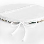 - RealHomes Yuvarlak Fermuarlı Minder - Realhomes  Gold Detaylı Tropik Yaprak Tasarımlı Yuvarlak Fermuarlı Sandalye Minderi Realhomes