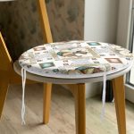 - RealHomes Yuvarlak Fermuarlı Minder - Realhomes  Etnik Motifli Fil Tasarımlı Dijital Baskılı Yuvarlak Fermuarlı Sandalye Minderi Realhomes