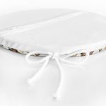 - RealHomes Yuvarlak Fermuarlı Minder - Realhomes  Etnik Motifli Fil Tasarımlı Dijital Baskılı Yuvarlak Fermuarlı Sandalye Minderi Realhomes