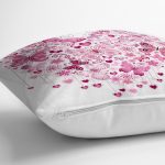 - K102-Gorsel-2 - Realhomes  Kalp Desenli Dijital Baskılı Dekoratif Yastık Kırlent Kılıfı Realhomes