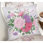 - K115-Gorsel-1 - Realhomes Çiçek Motifli Modern Dijital Baskılı Dekoratif Yastık Kırlent Kıl Realhomes