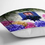 - K14-Gorsel-2 - Realhomes Çiçek Penceresi Dijital Baskılı Modern Yastık Kırlent Kılıfı Realhomes