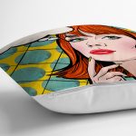 - K171-Gorsel-2 - Realhomes  Pop Art Resimli Dijital Baskılı Dekoratif Yastık Kırlent Kılıfı Realhomes