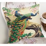 - K226-Gorsel-1 - Realhomes Tavuz Kuşu Dijital Baskılı Dekoratif Yastık Kırlent Kılıfı Realhomes