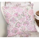 - K2386-Gorsel-1 - Realhomes Pudra Çiçekler Temalı Dekoratif Yastık Kırlent Kılıfı Realhomes
