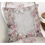Çiçek Dünyası Dijital Baskılı Dekoratif Yastık Kırlent Kılıfı Realhomes