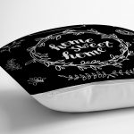 - K251-Gorsel-2 - Realhomes  Home Sweet Home Dijital Baskılı Dekoratif Yastık Kırlent Kılıfı Realhomes