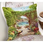 - K253-Gorsel-1 - Realhomes Tavuz Kuşu Dijital Baskılı Dekoratif Yastık Kırlent Kılıfı Realhomes