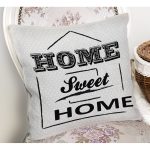 - K262-Gorsel-1 - Realhomes  Home Sweet Home Dijital Baskılı Dekoratif Yastık Kırlent Kılıfı Realhomes