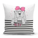 Zebra Desenli Dijital Baskılı Dekoratif Yastık Kırlent Kılıfı Realhomes