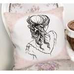 RealHomes Dijital Baskılı Dekoratif Yastık Kırlent Kılıfı Realhomes