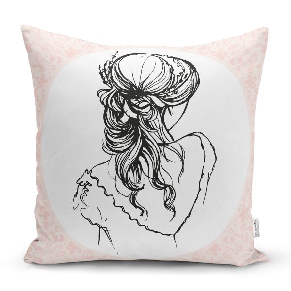 RealHomes Dijital Baskılı Dekoratif Yastık Kırlent Kılıfı Realhomes