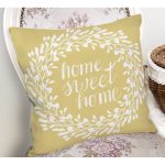 - K312-Gorsel-1 - Realhomes  Home Sweet Home Desenli Dijital Baskılı Dekoratif Yastık Kırlent Realhomes